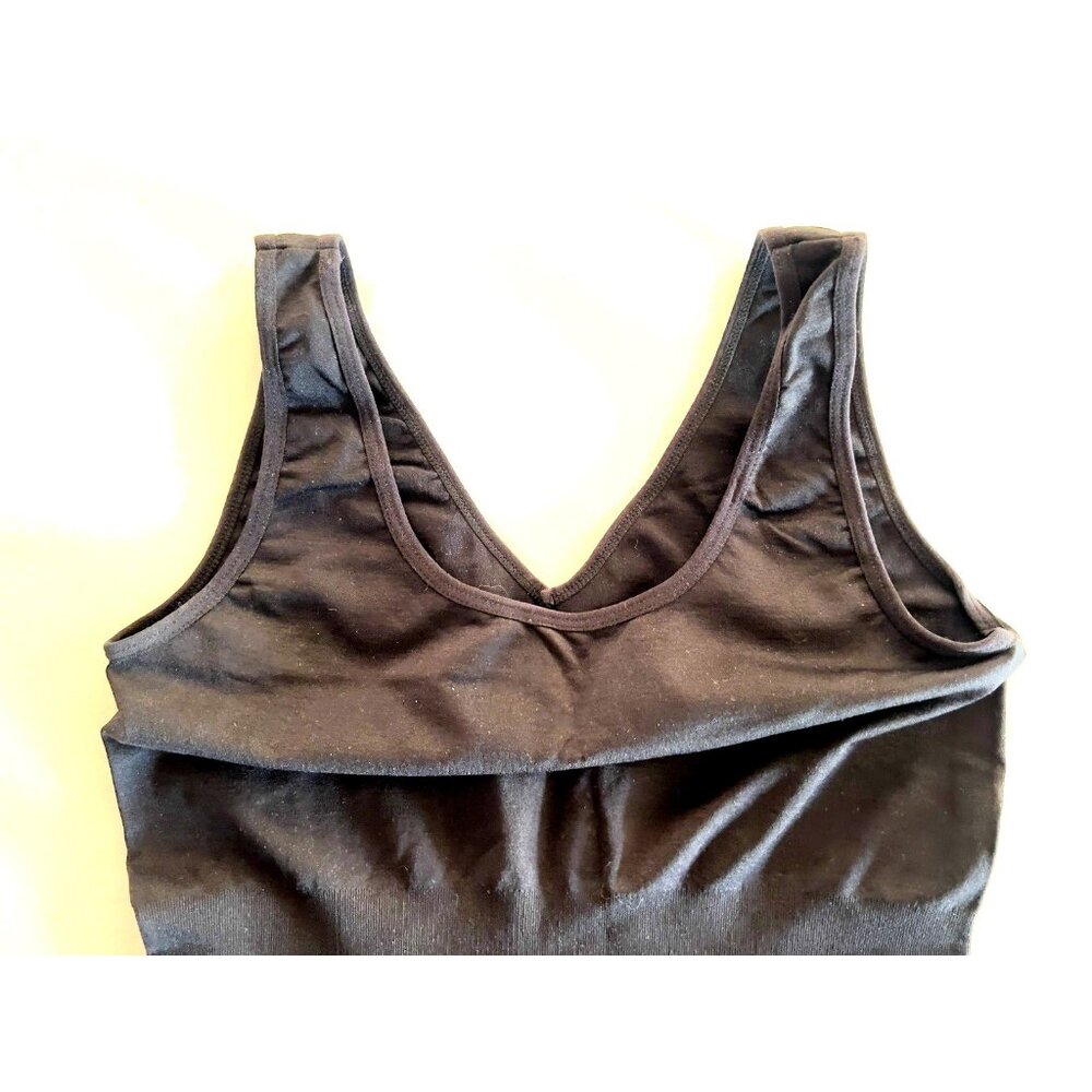 MARILYN MONROE Size XL Shapewear Women’s BLACK Compression Tank Camisole Cami - Picture 8 of 10